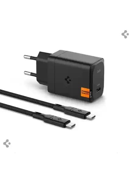 Spigen 65W USB-C Hızlı Şarj Aleti ve 2 Metre Örgü Kablo ile Gücünüzü Artırın