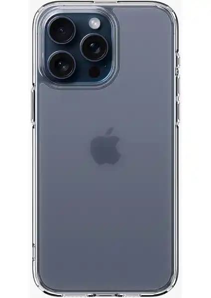 Spigen Ultra Hybrid Frost Clear iPhone 15 Pro Max Kılıfı Güçlü Koruma ve Şık Tasarım
