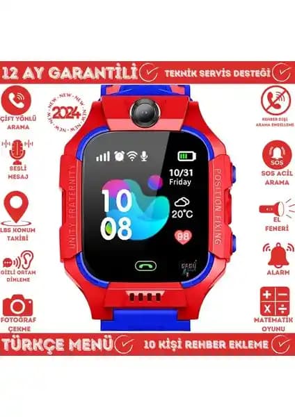 StarWomen Lbs Konumlu Akıllı Çocuk Takip Saati: Güvenlik ve Fonksiyonellik Bir Arada