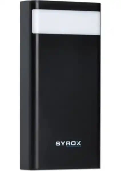 Syrox 30.000 mAh LED Işıklı Powerbank ile Güç ve Dayanıklılık Artık Yanınızda