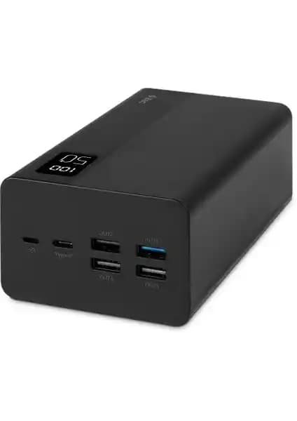 Ttec Recharger Mega LCD 50.000 mAh PD 20W taşınabilir hızlı şarj powerbanki