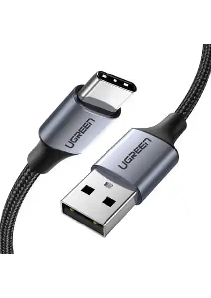 Ugreen USB-C to USB-A 3A QC örgülü hızlı şarj ve veri transfer kablosu incelemesi