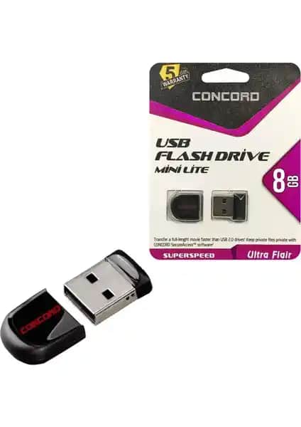 USB Flash Bellek Karşılaştırması: Concord 8GB ve Hikvision 64GB Modelleri Özellikleri