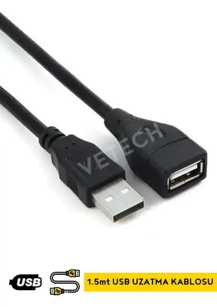 Vetech 1.5mt ve Wozlo USB Uzatma Kablosu Karşılaştırması Hangi Ürün Sizin İçin Uygun