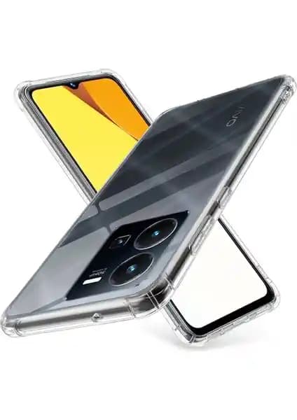 Vivo Y35 İçin Maksimum Koruma ve Şıklık Sunan Şeffaf TPU Silikon Kılıf