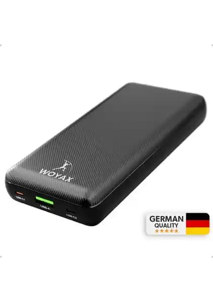 Woyax 25000mAh 130W Süper Hızlı Powerbank ile Mobil Cihazlarınızı Güçlendirin
