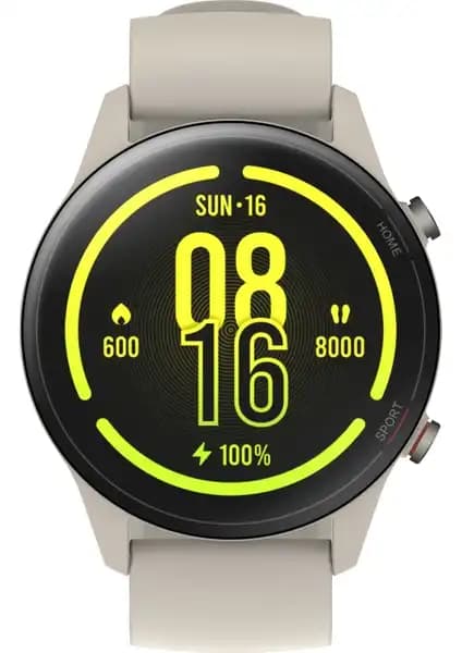 Xiaomi Mi Watch Bej Renkli Akıllı Saat Günlük Kullanım ve Sağlık Takibi İçin Uygun