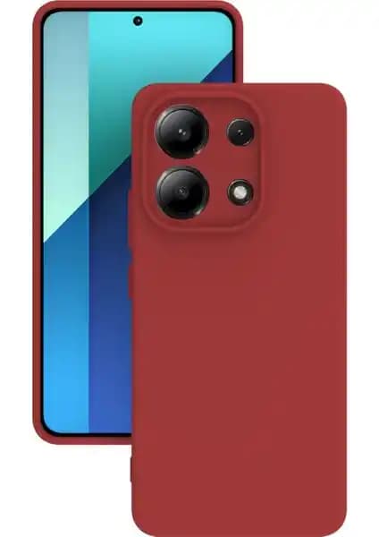 Xiaomi Redmi Note 13 4G için Eonaks silikon kılıf: şık ve dayanıklı telefon koruma çözümü
