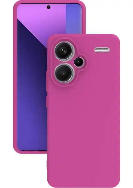 Xiaomi Redmi Note 13 Pro Plus 5G için dayanıklı ve şık silikon kılıfı