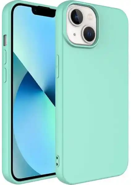 Zore Apple iPhone 14 Plus Kılıf Mara Lansman Kapak Açık Yeşil Şık ve Dayanıklı Tasarım