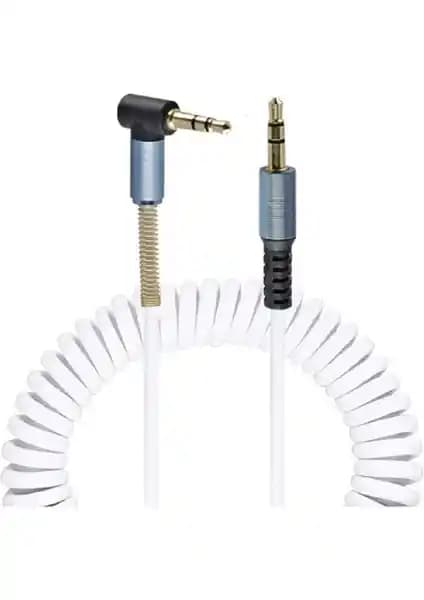 Ata Elektronik 3.5 mm Aux L Tip Spiral Ses Aktarım Kablosu İnceleme ve Özellikleri