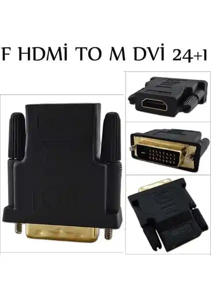 CoverZone F HDMI to M DVI 24+1 Kablosu Yüksek Kaliteli Dijital Bağlantı Çözümü