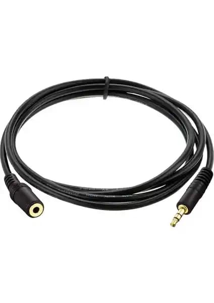 Elektrogun Gold Kulaklık Uzatma Kablo 1.5m Ses Bağlantısı ve Dayanıklılık Özellikleri