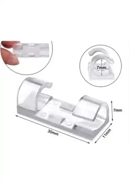 Elite AVM 20 Adet Kablo Düzenleyici Duvar Fayans Cam Kablo Tutucu Ürün Tanıtımı ve Kullanım Alanları