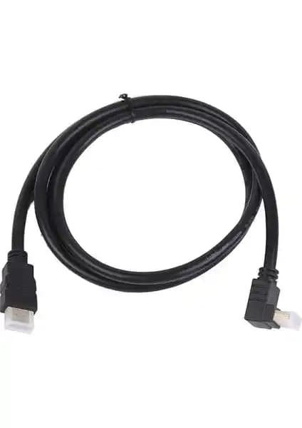 Excel HDMI Kablo 90° Açılı 3 Metre Erkek Uçlu Yüksek Çözünürlük ve Dayanıklılık