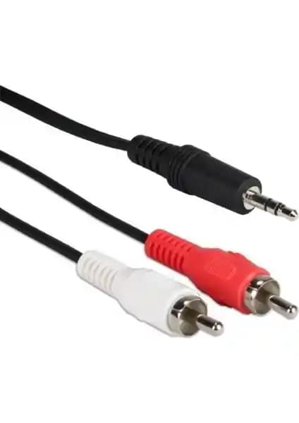 Rose 2 RCA 3.5 mm Ses Kablosu: Estetik ve Yüksek Performanslı Bağlantı Çözümü