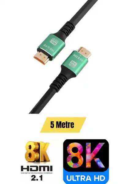 Sarftech Ultra HD 8K HDMI Kablosu: Yüksek Çözünürlük ve Güvenilir Bağlantı Özellikleri