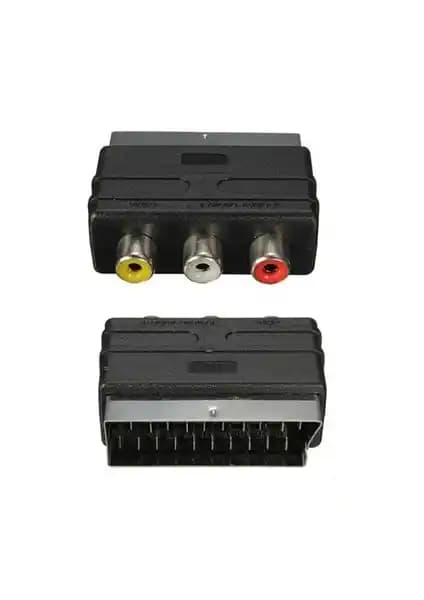 Swat 3RCA To Scart Adaptör İn: Eski ve Yeni Cihazlar Arasında Bağlantı Çözümü