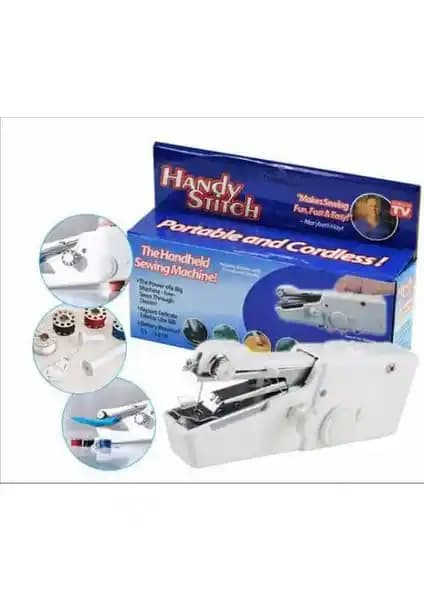TakıveModa Handy Stitch Pilli El Dikiş Makinesi: Taşınabilir ve Kullanımı Kolay Dikiş Çözümü