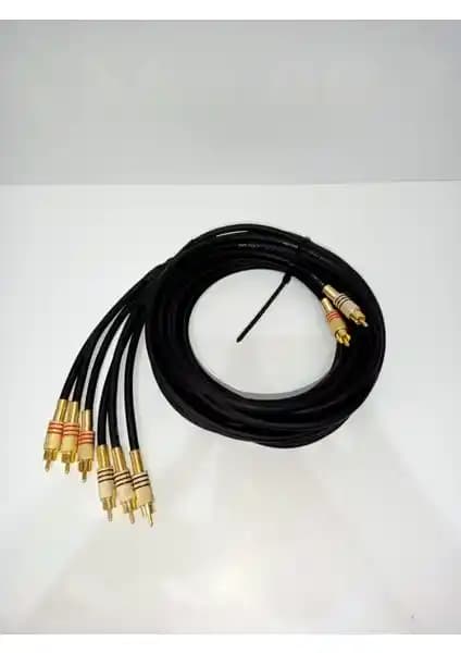 YSN Amfi RCA Kablosu: Yüksek Ses Kalitesi ve Dayanıklılık İçin El Yapımı Çözüm