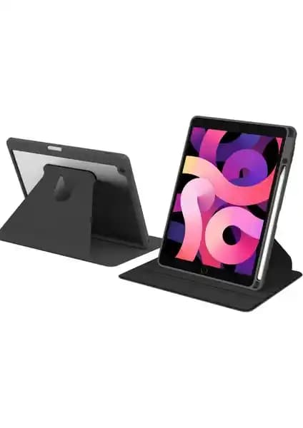Apple iPad 10.2" 9. Nesil 2021 için Z-Mobile Simplism 360 Dönen Kalemlikli Kılıf