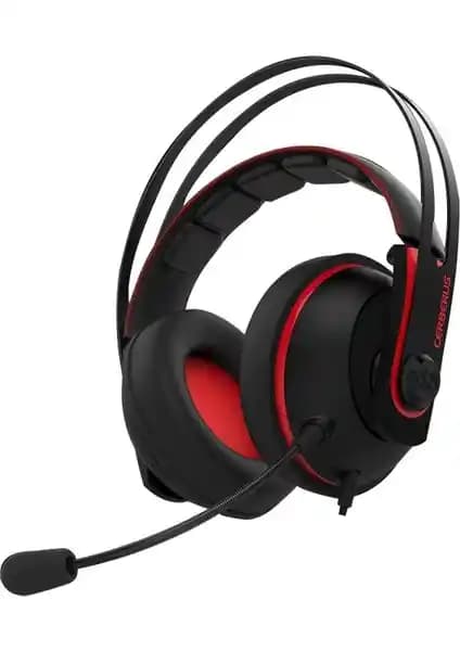Asus Cerberus V2 Red Oyuncu Kulaklık: Güçlü Ses ve Üstün Konforu Bir Arada Sunar