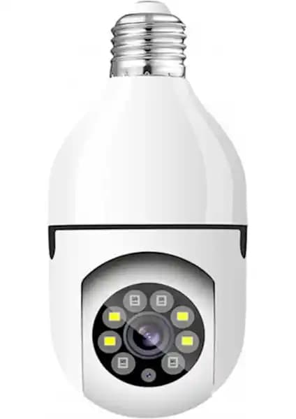 Buyfun Wifi 360 Panoramik Ampul Kamera 1080P ile Kablosuz Güvenlik Çözümü