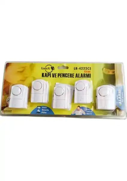 Cam 5'li Kapı Pencere Alarmı: Yüksek Sesli ve Dayanıklı Güvenlik Çözümü