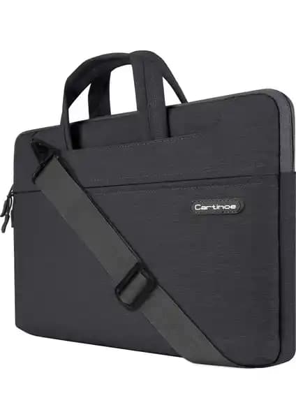 Cartinoe 13-13.9 İnç Laptop ve MacBook İçin Şık, Su Geçirmez Notebook Çanta