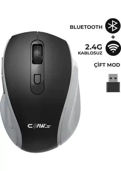 Claw's Genius Dual V2: Çok Modlu Kablosuz Mouse ile Sessiz ve Ergonomik Kullanım