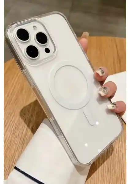 Fibaks Apple iPhone 16 Pro Max Kılıf: Şeffaf, Sert ve Magsafe Kablosuz Şarj Destekli