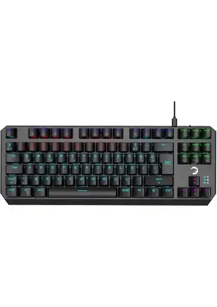 Gamepower Overlord 88 Tuşlu Mavi Switch Mekanik Kompakt Oyuncu Klavyesi