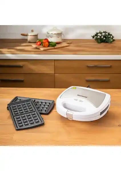 Homend Emsan Toastbuster 1319H Çok Fonksiyonlu Tost Makinesi Waffle ve Izgara Özellikli