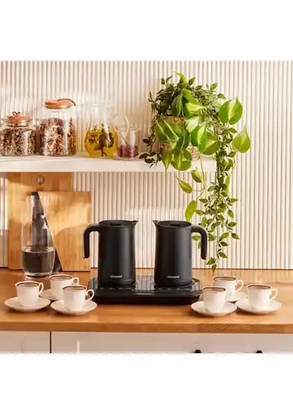 Homend Pottoman Plus 1888H: Çok Fonksiyonlu 12 Fincan Kapasiteli Türk Kahvesi Makinesi