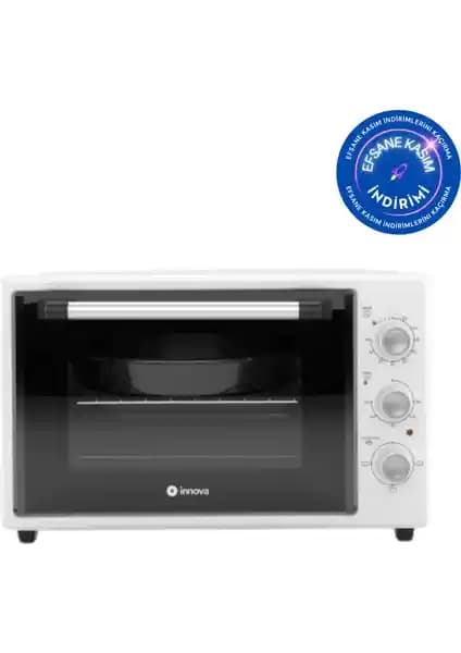Innova Mini Fırın 35 Litre: Kompakt Tasarım ve Fonksiyonel Pişirme Çözümü
