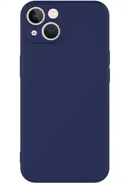 Kip GSM Apple iPhone 13 Kamera Korumalı Kadife İç Yüzeyli Mat Silikon Kılıf