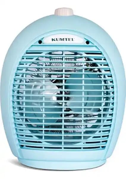 Kumtel LX-6331 Fanlı Isıtıcı Mavi: Küçük Alanlar İçin Ekonomik ve Güvenli Isıtma Çözümü