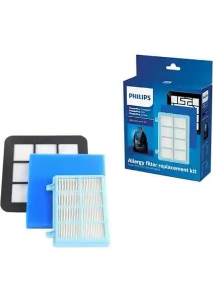 Philips FC9332/07 Powerpro City Orijinal Kutulu Filtre Seti ile Süpürge Performansını Artırın