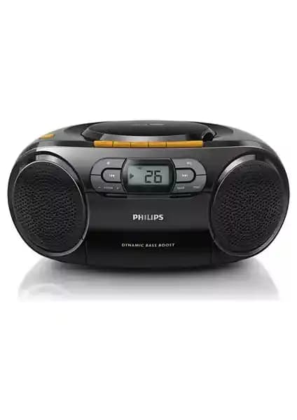 Philips PHİLİPSAZ328/37 Çoklu Medya Müzik Seti: CD, Kaset, USB ve FM Radyo Desteği