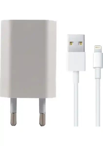 Powerstar Apple iPhone 5 6 7 8 Uyumlu Lightning Şarj Adaptörü 1A Hızlı Şarj