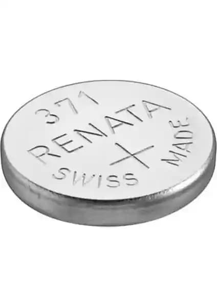 Renata 371 SR920SW 1.55V Saat Pili 5 Adet - Uzun Ömürlü ve Güvenilir Enerji Kaynağı