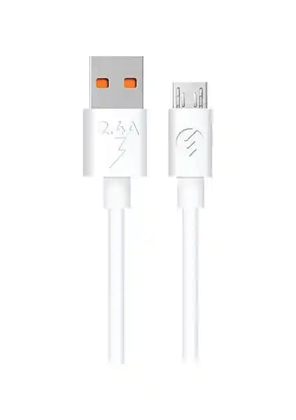 S-Link SL-X241 2.4A Micro USB Kablo: Hızlı Şarj ve Veri Aktarımı İçin Güvenilir Seçenek