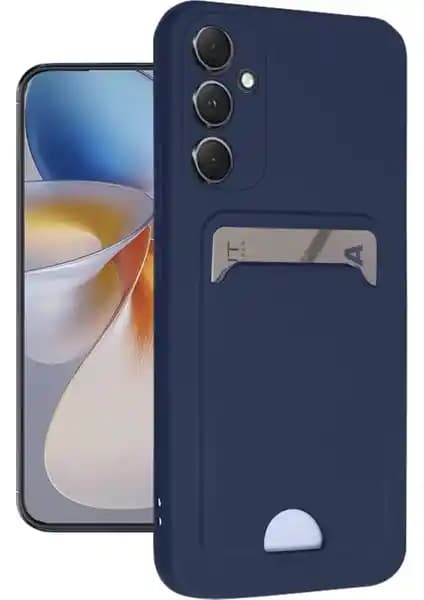 Samsung Galaxy S24 FE 5G Uyumlu Wowacs Silikon Kartlıklı Kılıf ile Fonksiyonel Koruma