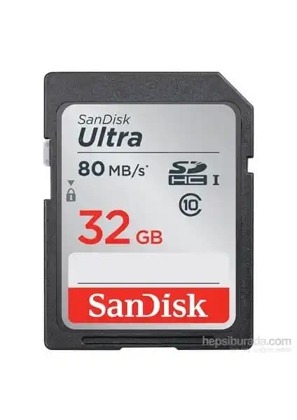 SanDisk Ultra SDHC 32GB 80MB/s Class 10 UHS-I Hafıza Kartı İncelemesi ve Performans Değerlendirmesi