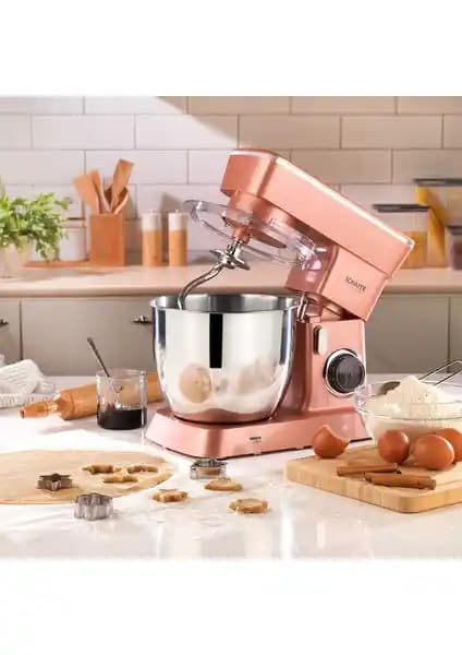 Schafer Prochef Gusto Stand Mikser 1300W 5.5L Paslanmaz Çelik Hazneli Rosegold
