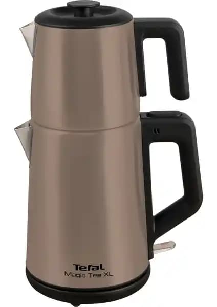 Tefal Magic Tea XL 1650W Paslanmaz Çelik Gövdeli Geniş Kapasiteli Çay Makinesi