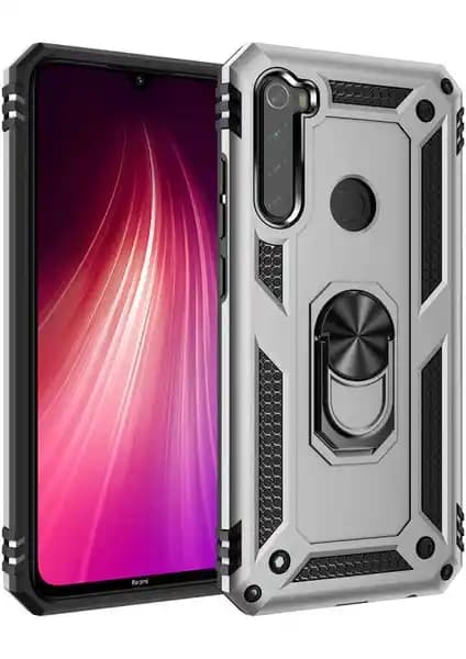 Xiaomi Redmi Note 8 için Kip GSM Zore Vega Tank Sert Yüzüklü Koruyucu Kılıf