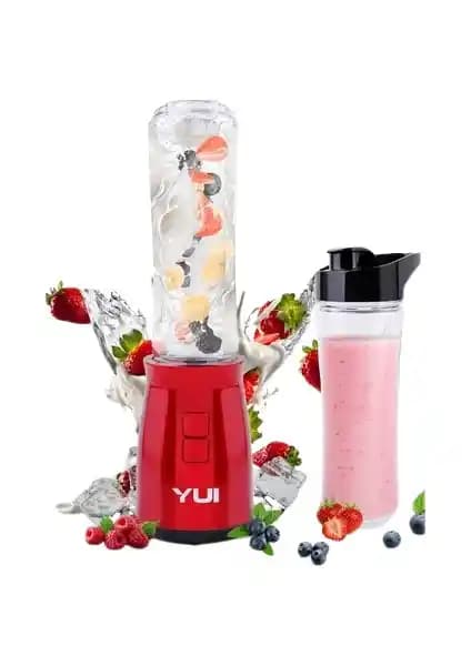 Yui M19 500W Kişisel Smoothie Blender Kırmızı - Pratik ve Dayanıklı Mutfak Yardımcısı