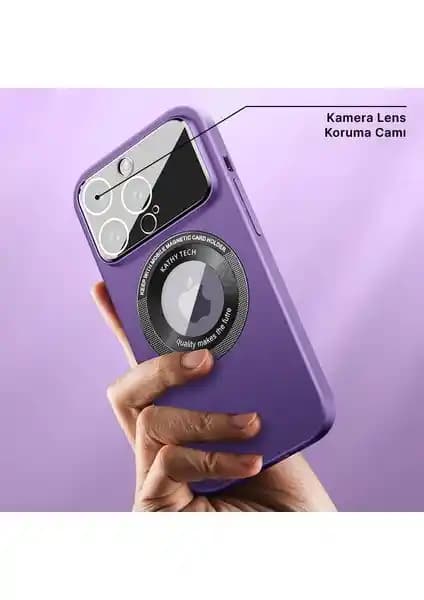 Zebana Apple iPhone 13 Pro Kılıfı: Derin Mor Renk ve Dayanıklı Koruma