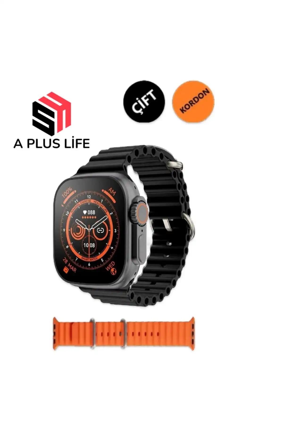 A Plus Life Watch ve TECHNOMEN Watch 7 Dt Max Plus Akıllı Saatleri Karşılaştırması 1
